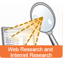 Web research internet research